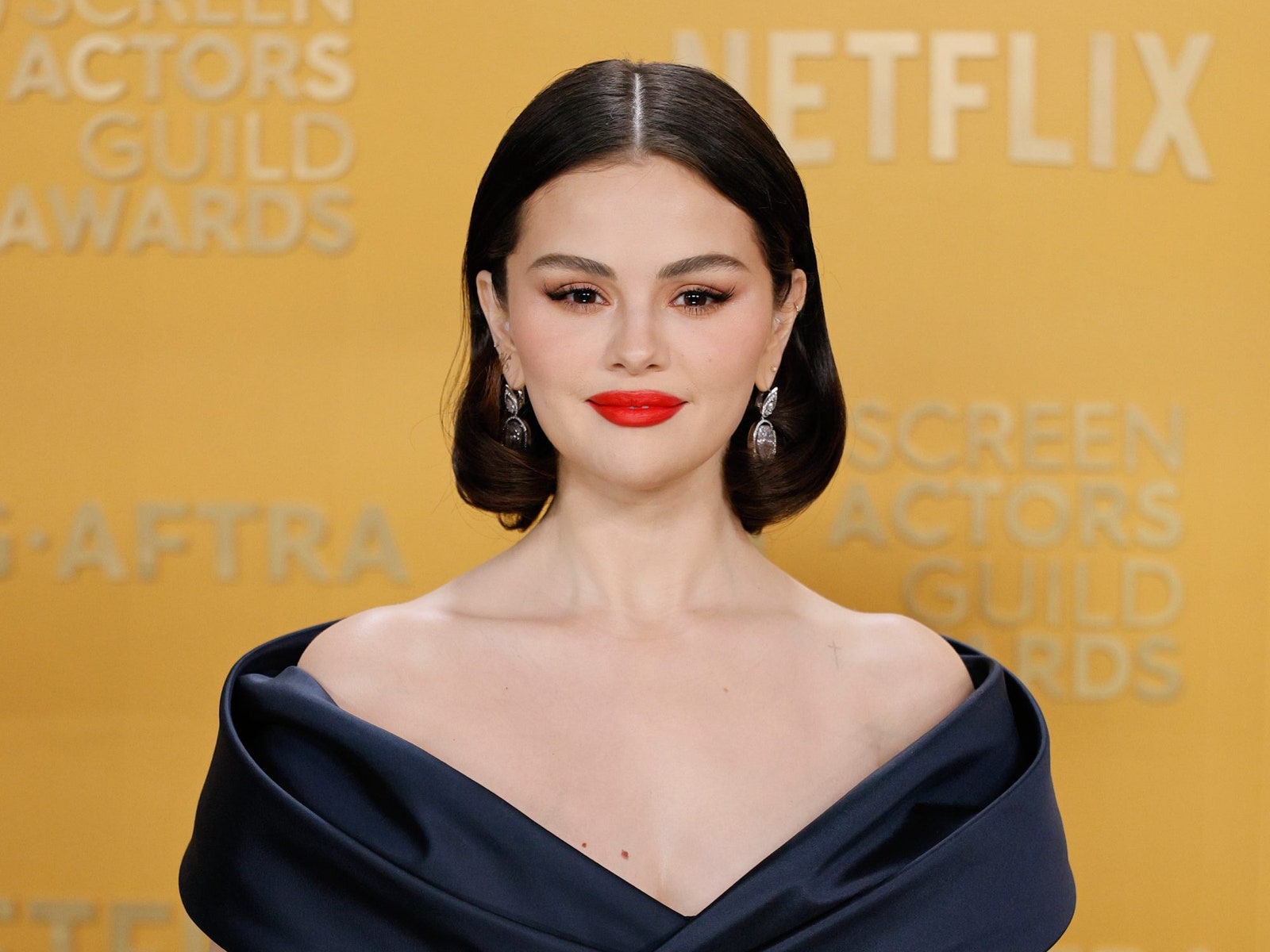 Of Course Selena Gomez Had the Most Elegant Dress at the 2025 SAG Awards