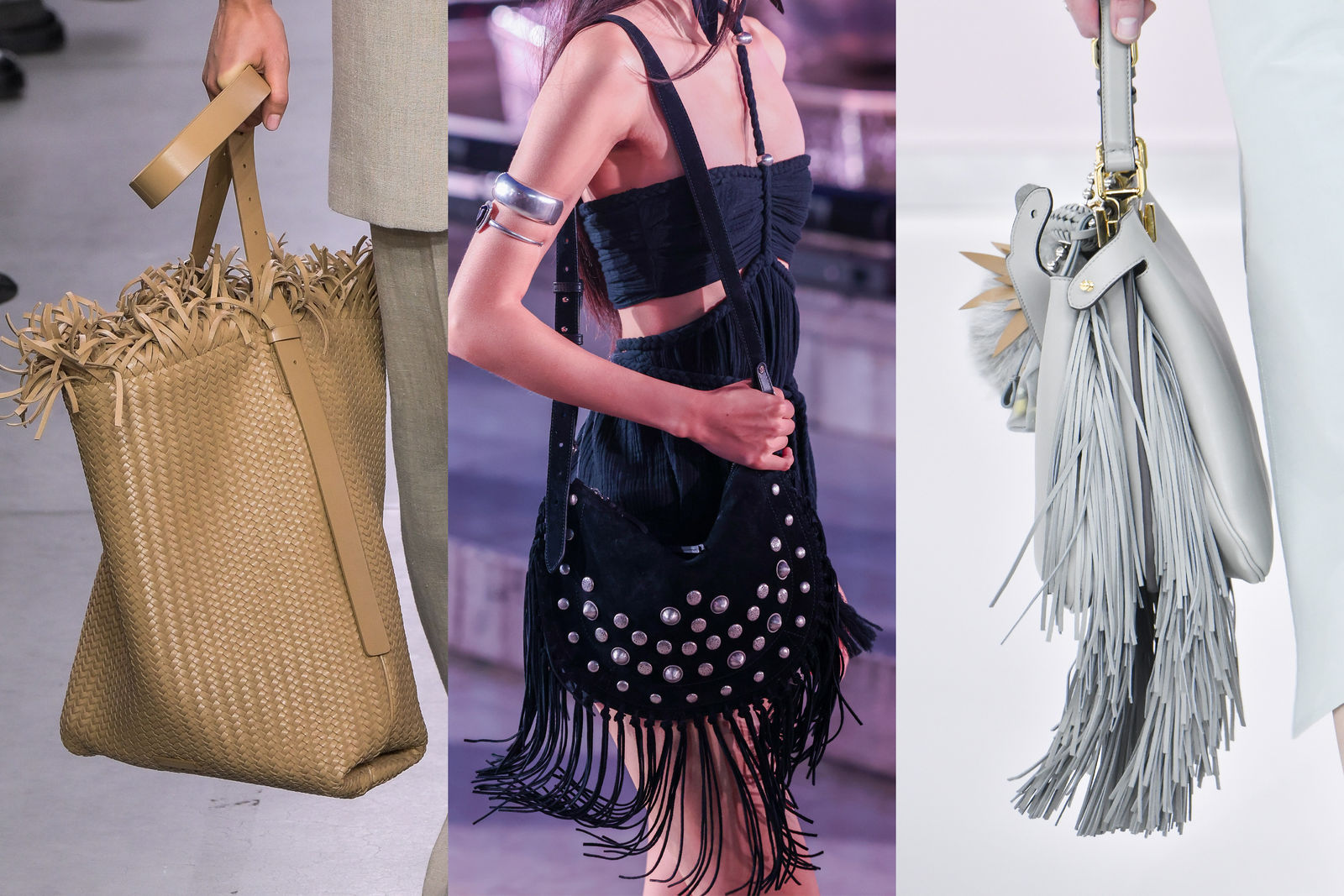 2025 bag trends — boho fringe