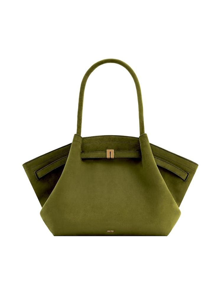 JW Pei Hana Medium Faux-Suede Tote 